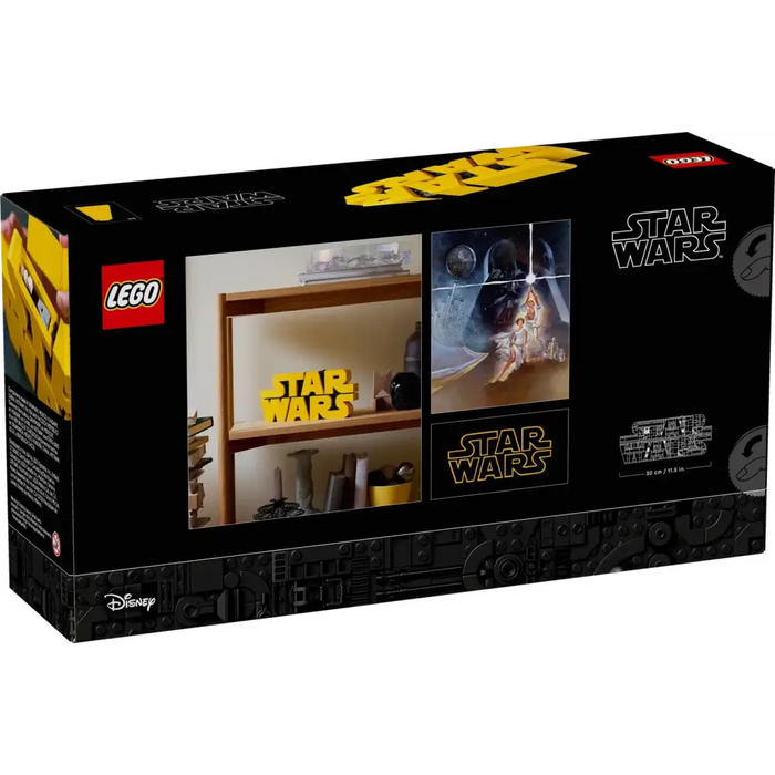 LEGO STAR WARS 75407 Изградено от тухли лого на Star Wars