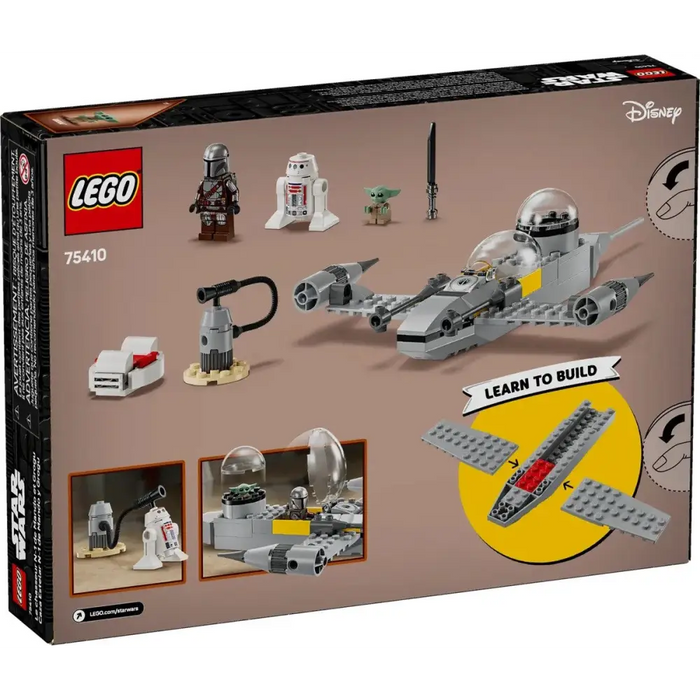 LEGO STAR WARS 75410 N-1 Starfighter на Мандо и Грогу