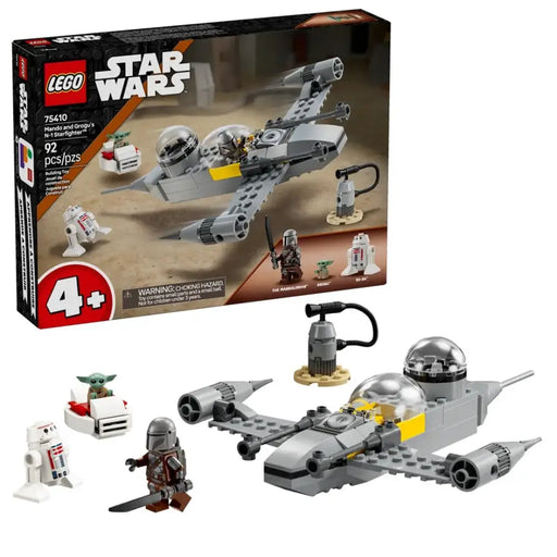 LEGO STAR WARS 75410 N-1 Starfighter на Мандо и Грогу