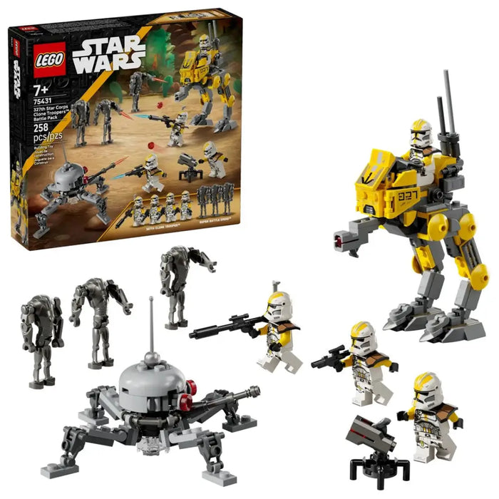 LEGO STAR WARS 75431 Боен пакет Clone Troopers 327th Star