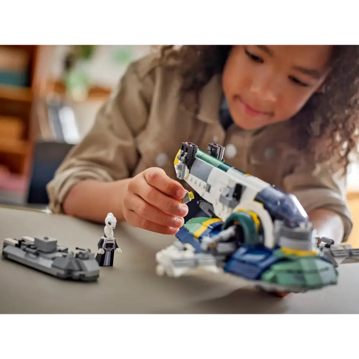 LEGO STAR WARS 75433 Звездният кораб на Джанго Фет