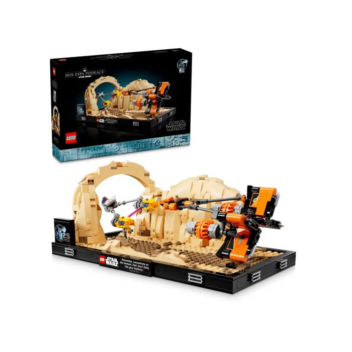 LEGO STAR WARS - Mos Espa Podrace - Diorama 75380