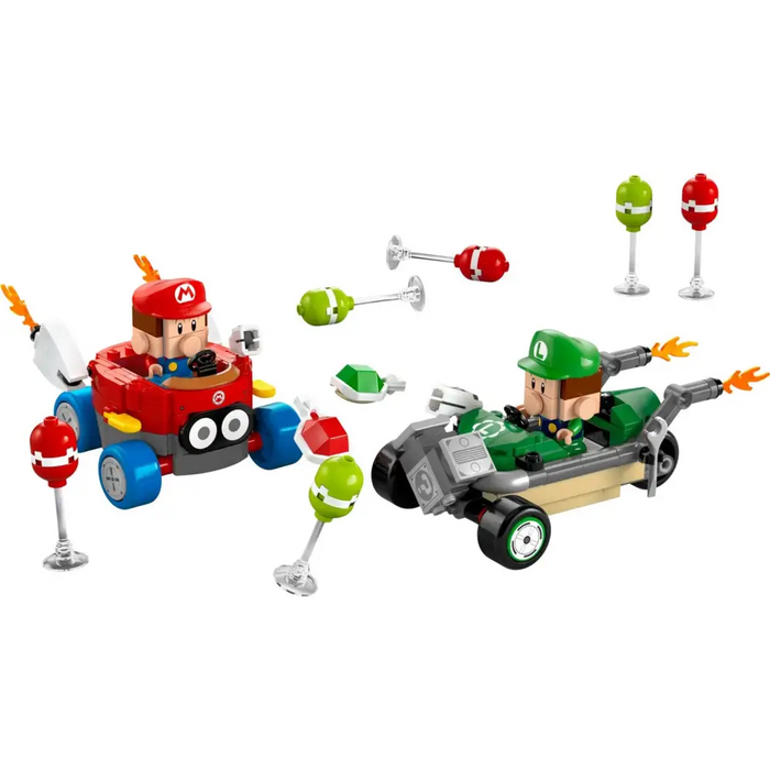 LEGO Super Mario Mario car - Baby Mario vs Baby Luigi 72034