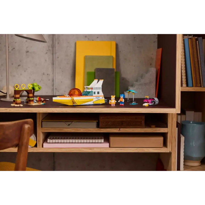 ЛЕГО ТАРАЛЕЖЪТ СОНИК 76997 Приключенската лодка на Опашката