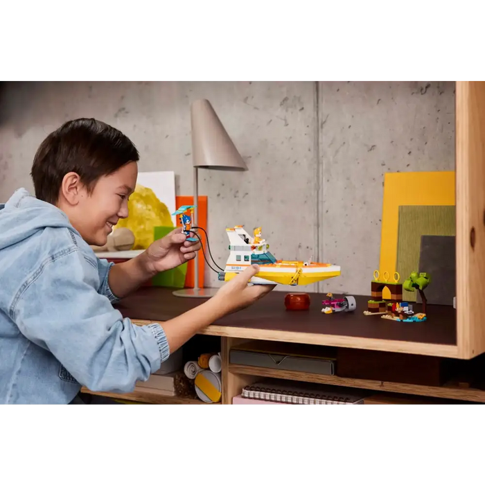 ЛЕГО ТАРАЛЕЖЪТ СОНИК 76997 Приключенската лодка на Опашката