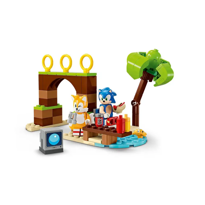 ЛЕГО ТАРАЛЕЖЪТ СОНИК 76997 Приключенската лодка на Опашката