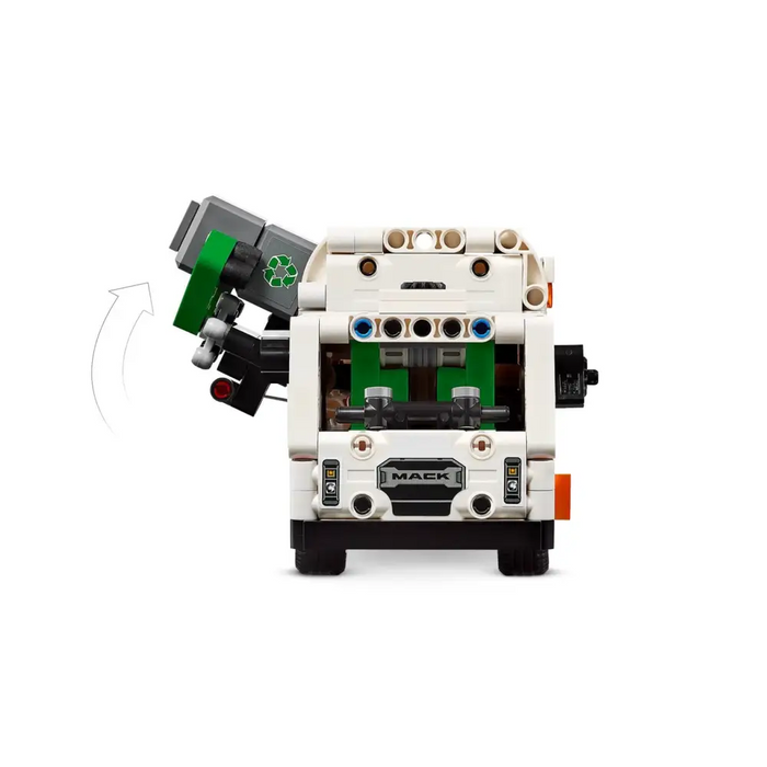 LEGO TECHNIC 42167 ЕЛЕКТРИЧЕСКИ КАМИОН ЗА БОКЛУК MACK LR