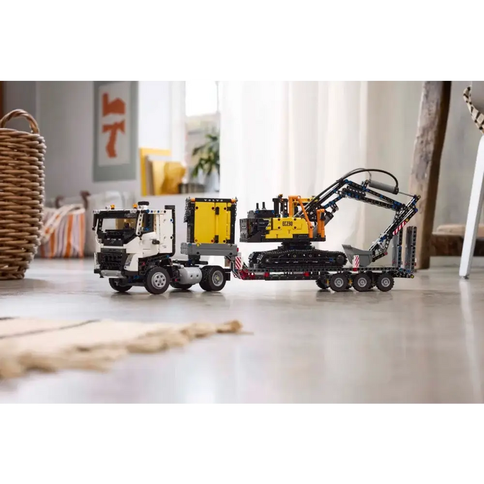LEGO TECHNIC 42175 Volvo FMX Truck & EC230 Electric Excavat