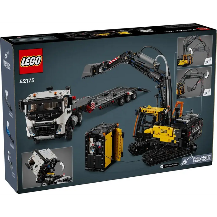 LEGO TECHNIC 42175 Volvo FMX Truck & EC230 Electric Excavat