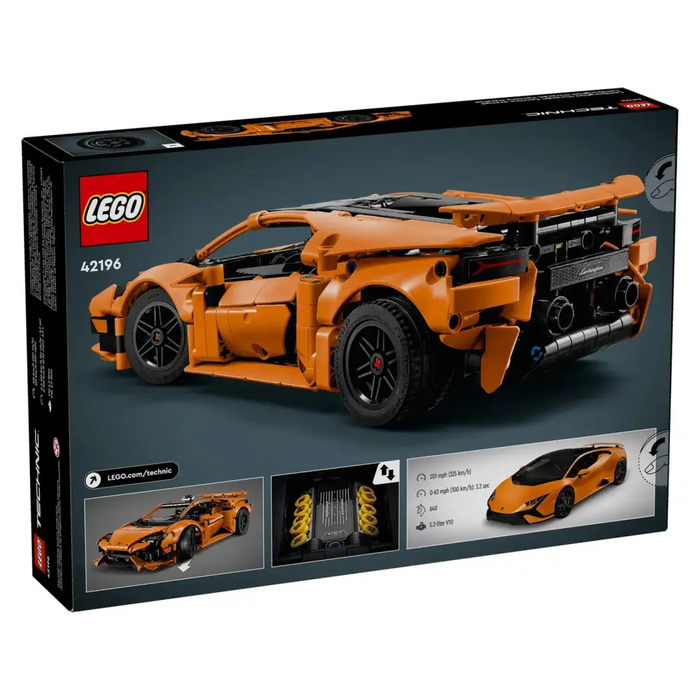 LEGO TECHNIC 42196 Lamborghini Huracán Tecnica Orange