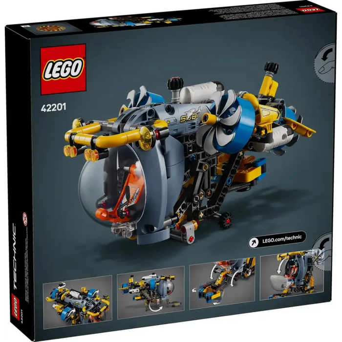 LEGO TECHNIC 42201 Подводница за дълбоководни изследвания