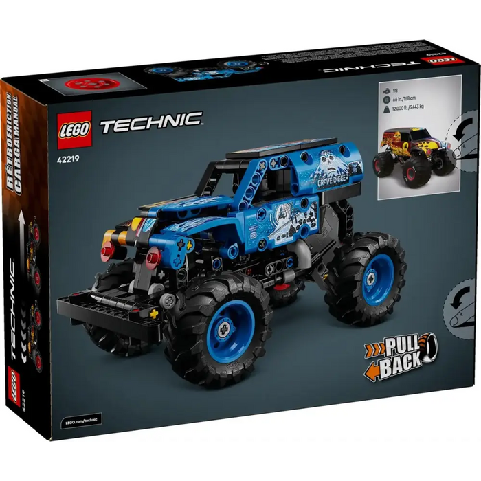 LEGO TECHNIC 42219 Monster Jam - Огън и лед - Grave Digger