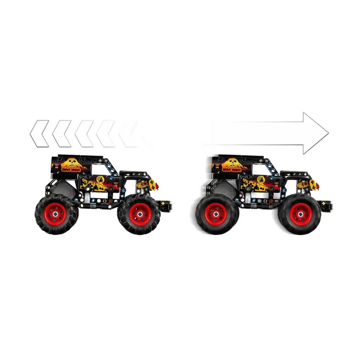 LEGO TECHNIC 42219 Monster Jam - Огън и лед - Grave Digger