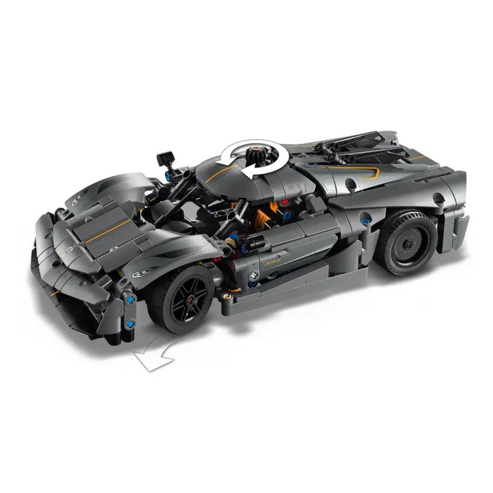 LEGO Technic - Koenigsegg Jesko Absolut Grey Hypercar 42173