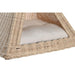 Легло за Домашен Любимец DKD Home Decor Естествен Pатан 45