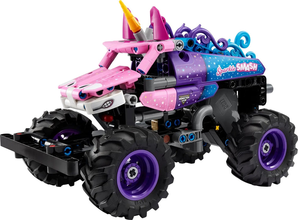 LEGO TECHNIC 42220 Monster Jam Sparkle Smash - Разтегателна играчка