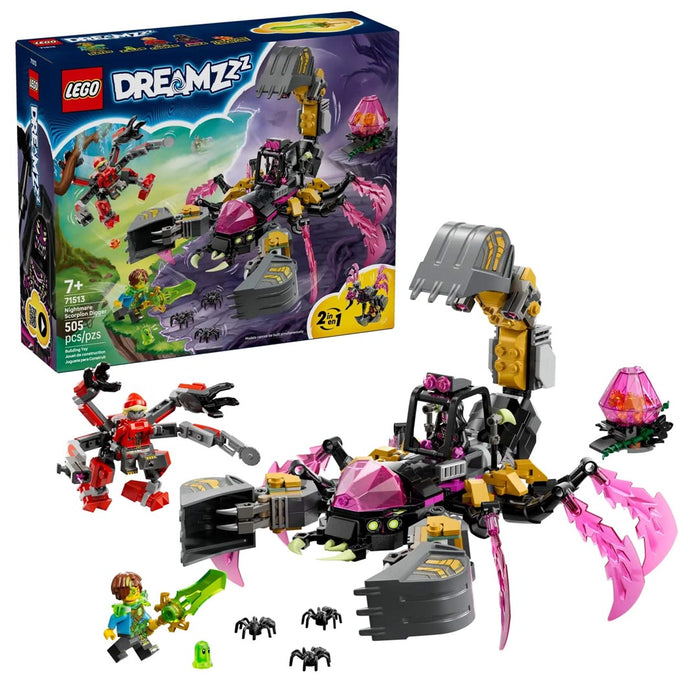 LEGO DREAMZZZ 71513 Копач на кошмарен скорпион