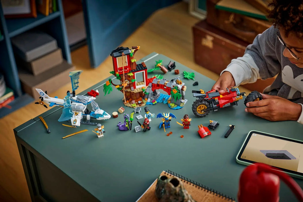 LEGO NINJAGO 71857 Битка с нинджа превозни средства в къща на дървото
