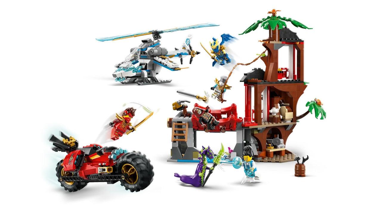 LEGO NINJAGO 71857 Битка с нинджа превозни средства в къща на дървото