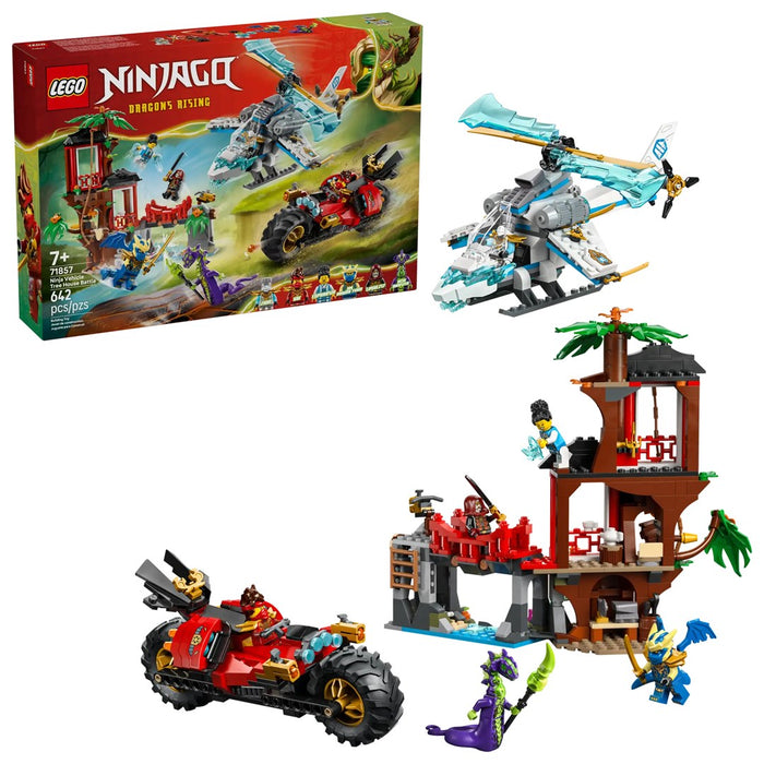 LEGO NINJAGO 71857 Битка с нинджа превозни средства в къща на дървото