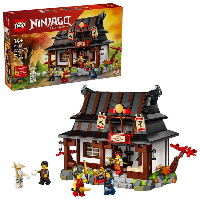 LEGO NINJAGO 71858 Ковач с четири оръжия - 15-та годишнина