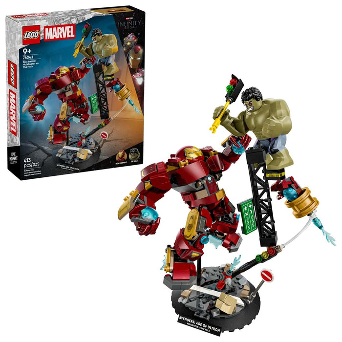 LEGO MARVEL 76343 Епична битка: Хълкбъстър срещу Хълк