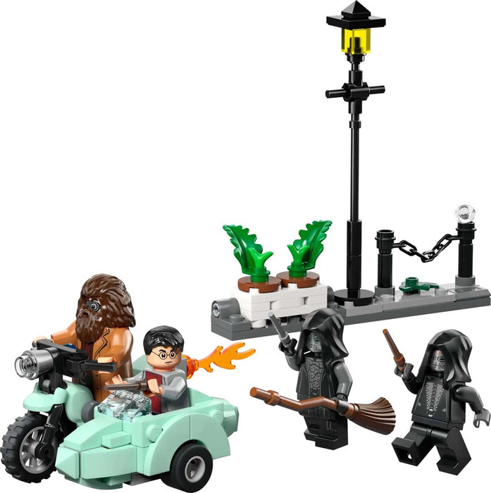 LEGO HARRY POTTER 76459 Бягството на Хагрид и Хари от Привет Драйв