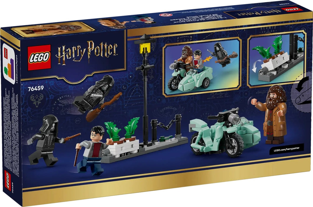 LEGO HARRY POTTER 76459 Бягството на Хагрид и Хари от Привет Драйв