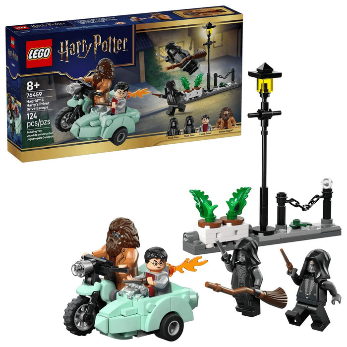 LEGO HARRY POTTER 76459 Бягството на Хагрид и Хари от Привет Драйв
