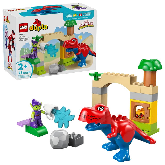 LEGO DUPLO 10463 Динозавърът Спайди-Рекс срещу Зеления Гоблин