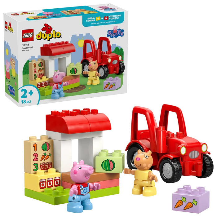 LEGO DUPLO 10468 Прасенце Пепа - Трактор и пазар