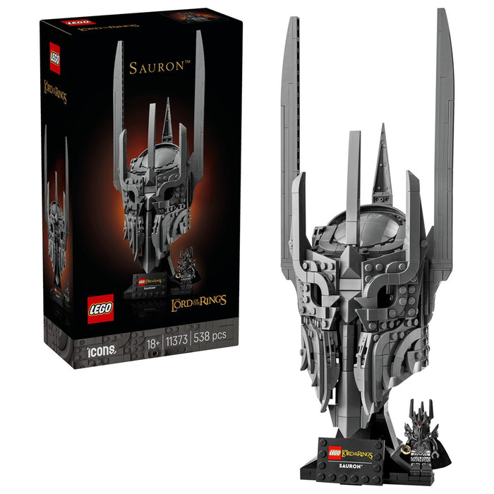 LEGO ICONS 11373 Властелинът на пръстените: Шлемът на Саурон