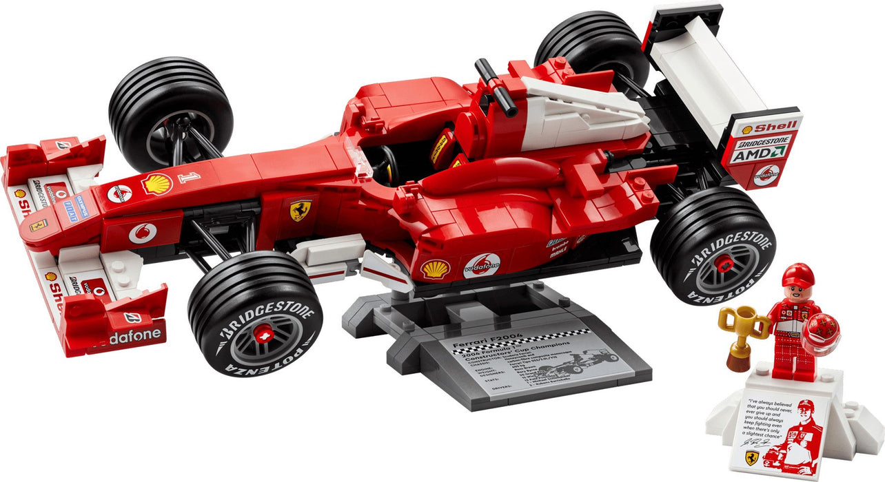 LEGO ICONS 11375 Ферари F2004 и Михаел Шумахер