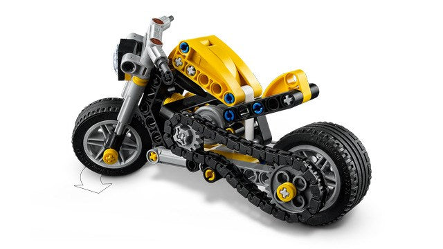 LEGO TECHNIC 42225 Жълт мотоциклет