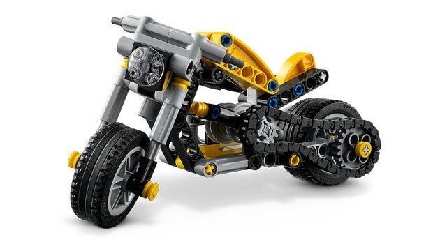 LEGO TECHNIC 42225 Жълт мотоциклет