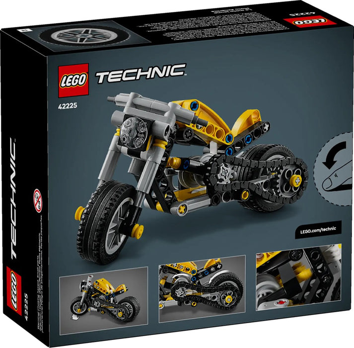 LEGO TECHNIC 42225 Жълт мотоциклет