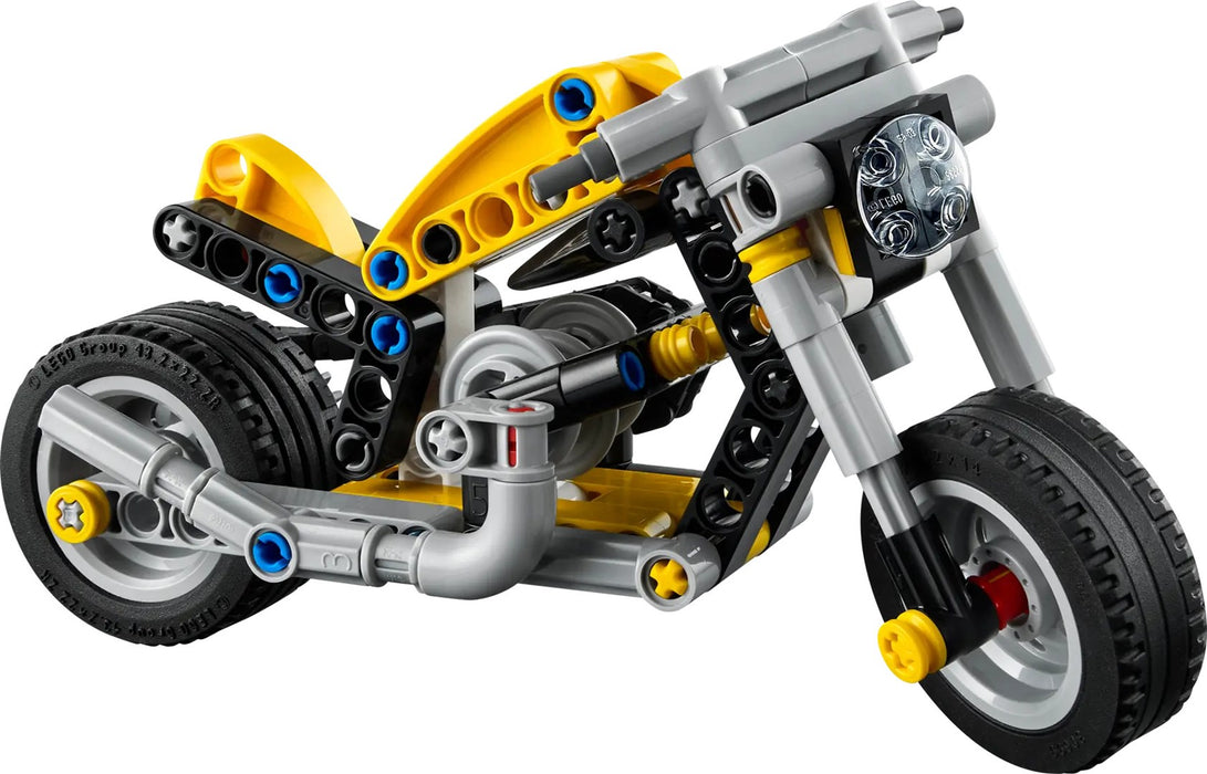 LEGO TECHNIC 42225 Жълт мотоциклет
