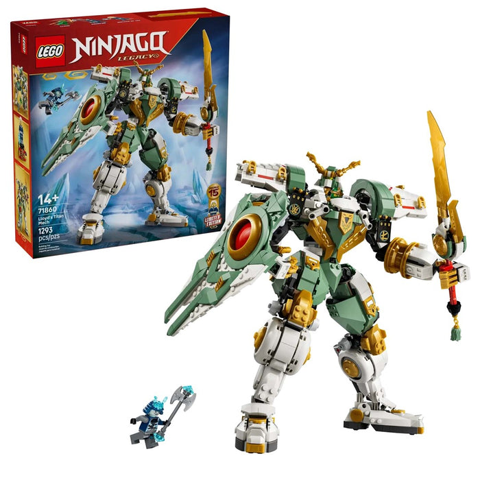 LEGO NINJAGO 71860 Титанският робот на Лойд - 15-та годишнина