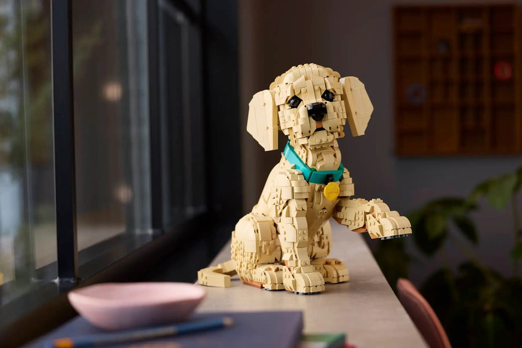 LEGO ICONS 11384 Кученце златен ретривър