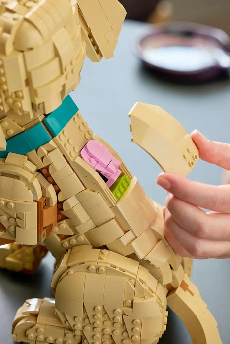 LEGO ICONS 11384 Кученце златен ретривър