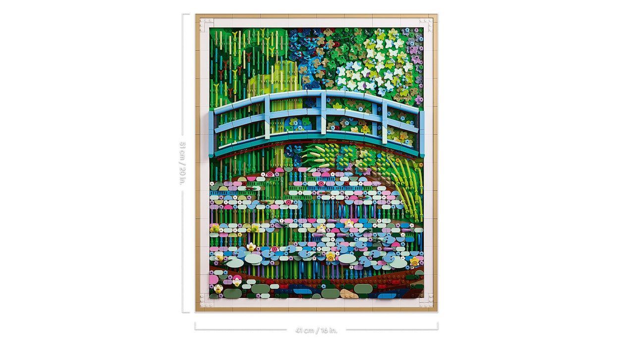 LEGO ART 31220 Клод Моне - Мост над езеро с водни лилии