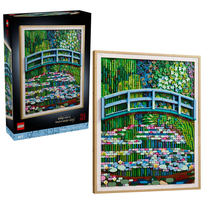 LEGO ART 31220 Клод Моне - Мост над езеро с водни лилии