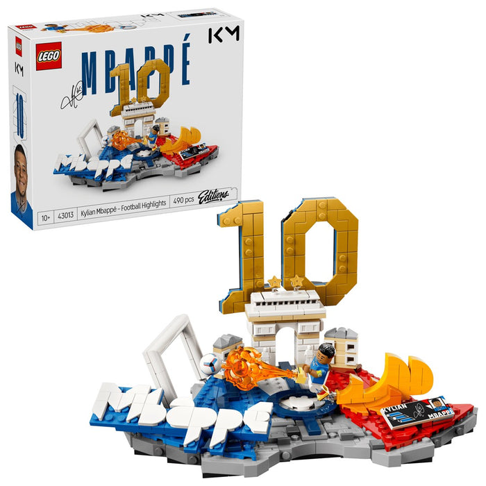 LEGO EDITIONS 43013 Kylian Mbappé - Футболни акценти