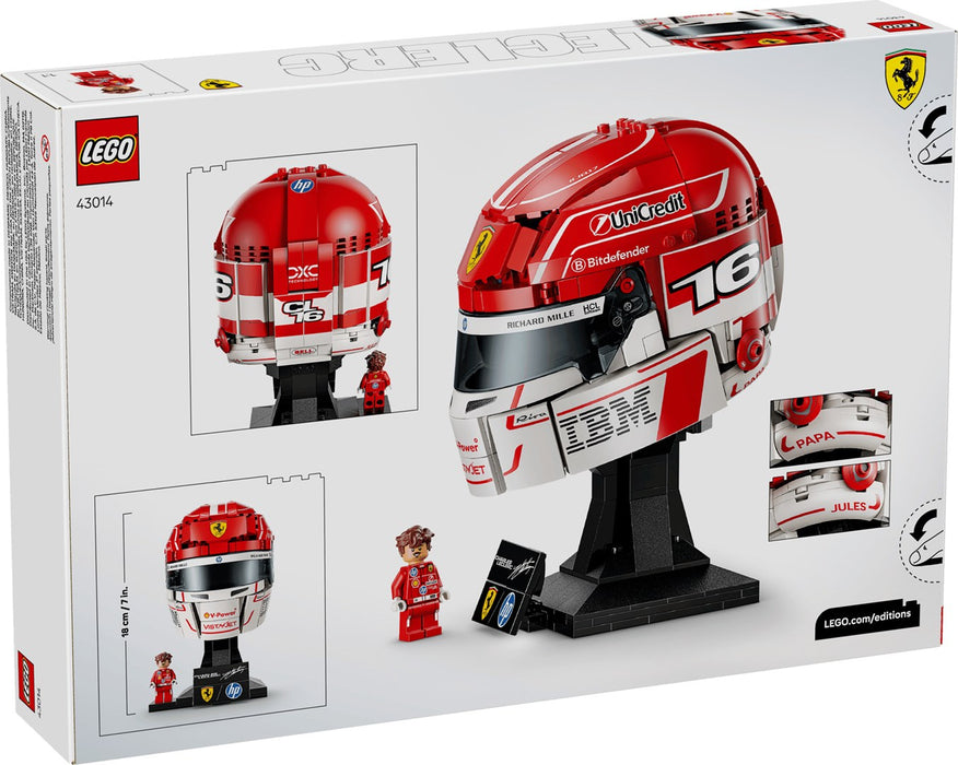 LEGO EDITIONS 43014 Каска на Scuderia Ferrari HP Шарл Леклер
