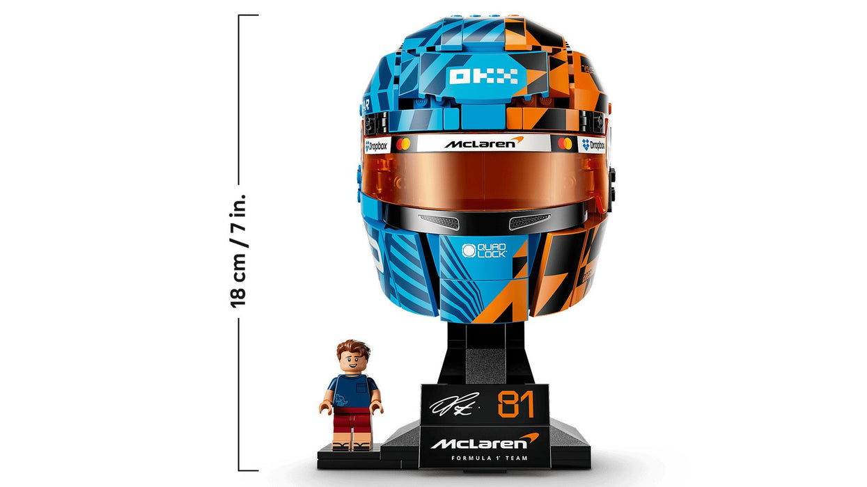 LEGO EDITIONS 43017 Каска на Оскар Пиастри от McLaren Mastercard F1 Team