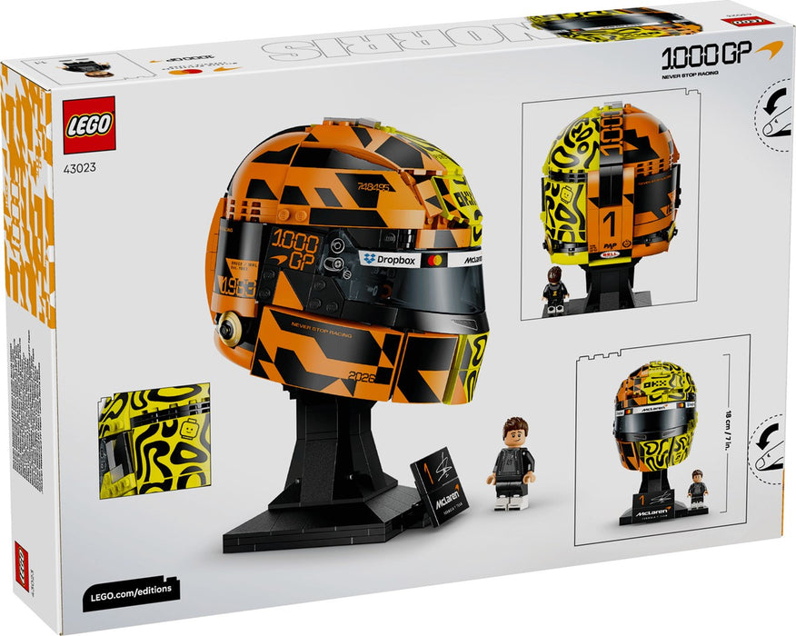 LEGO EDITIONS 43023 Каска на Ландо Норис от McLaren Mastercard F1 Team