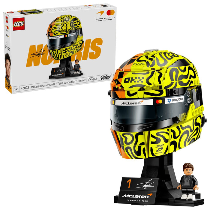 LEGO EDITIONS 43023 Каска на Ландо Норис от McLaren Mastercard F1 Team