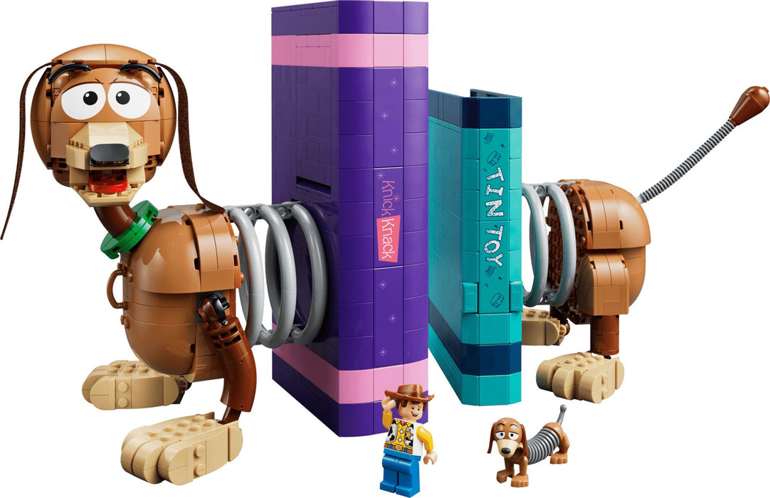 LEGO DISNEY 43301 Играта на играчките: Държачи за книги за кучета Slinky