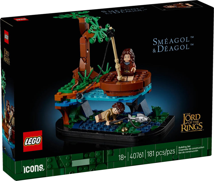 LEGO ICONS 40761 Властелинът на пръстените: Смеагол и Деагол