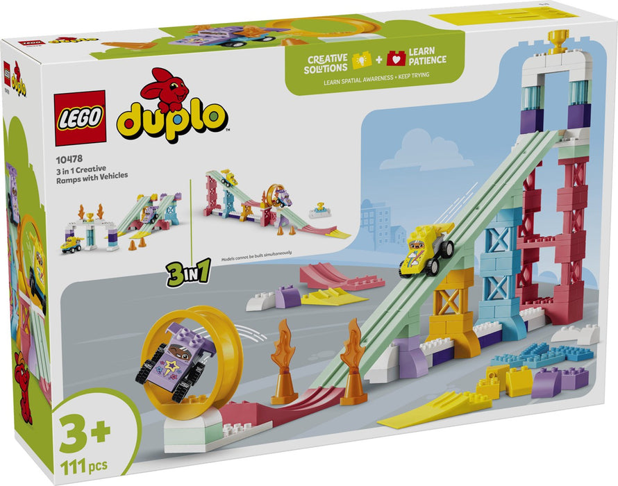 LEGO DUPLO 10478 3 в 1 Творчески рампи с превозни средства